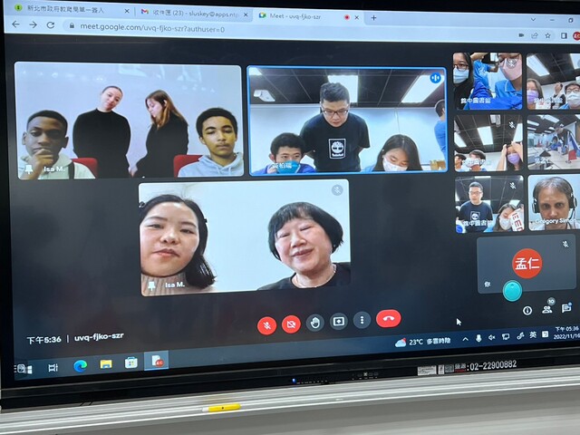與法國學生相見歡