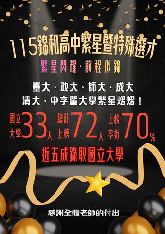 繁星閃耀·前程似錦
